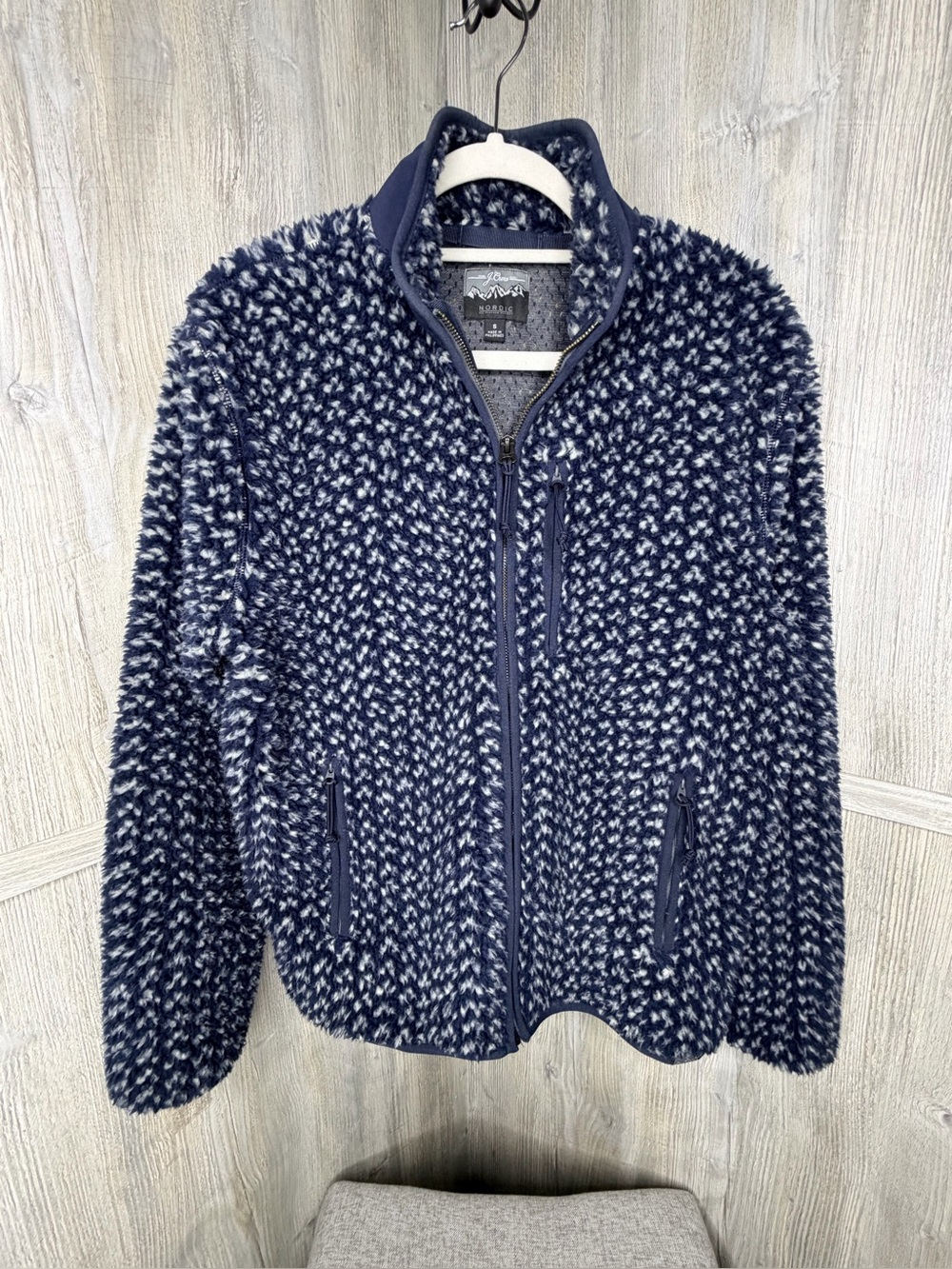 J Crew Nordic Sherpa Fleece Jacket